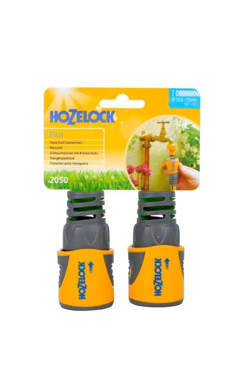 Hozelock 2050 Hose End Hose Connector for 12.5mm - 15mm (1/2 - 5/8in)