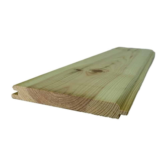 125mm x 25mm x 4.2m Treated T&G V Cladding (Finish 119mm x 20mm)