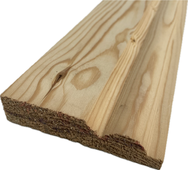 Torus Pine Skirting 100mm x 25mm (Finish size 96mm x 20mm)